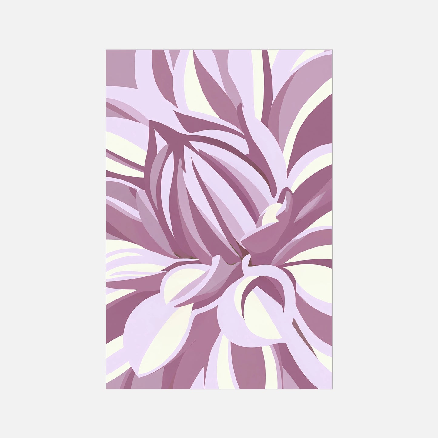 Dahlia Dusk - Flat Bloom