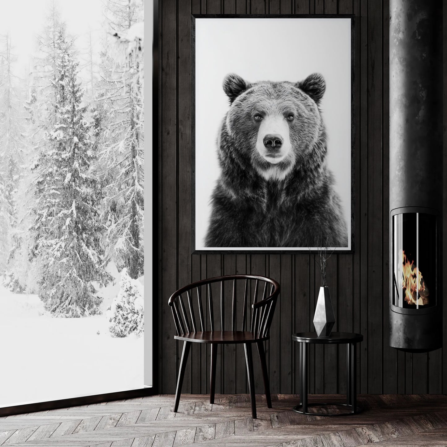 Brown Bear - Monochrome Studio
