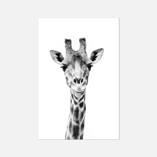 Giraffe - Monochrome Studio