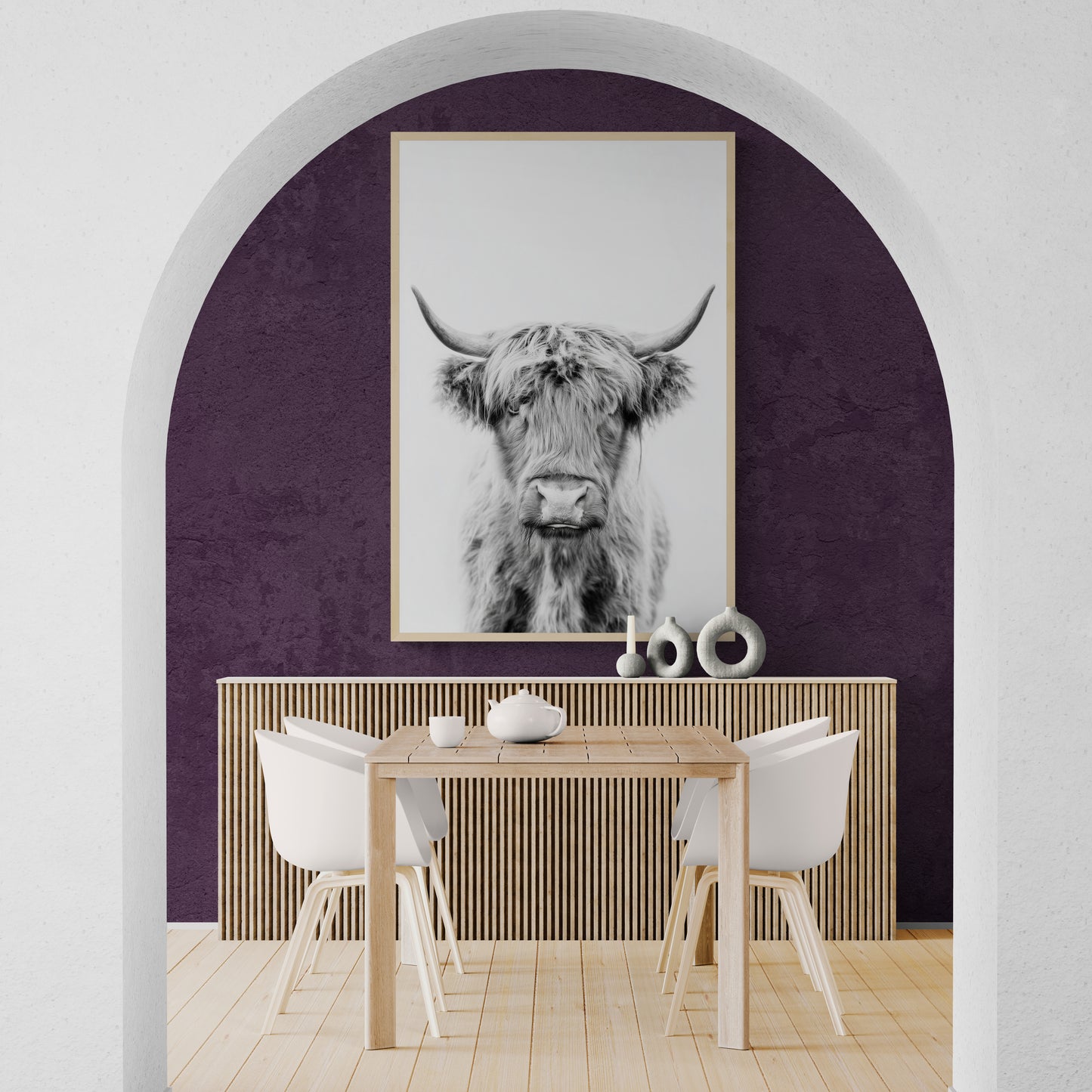 Highland Ox - Monochrome Studio