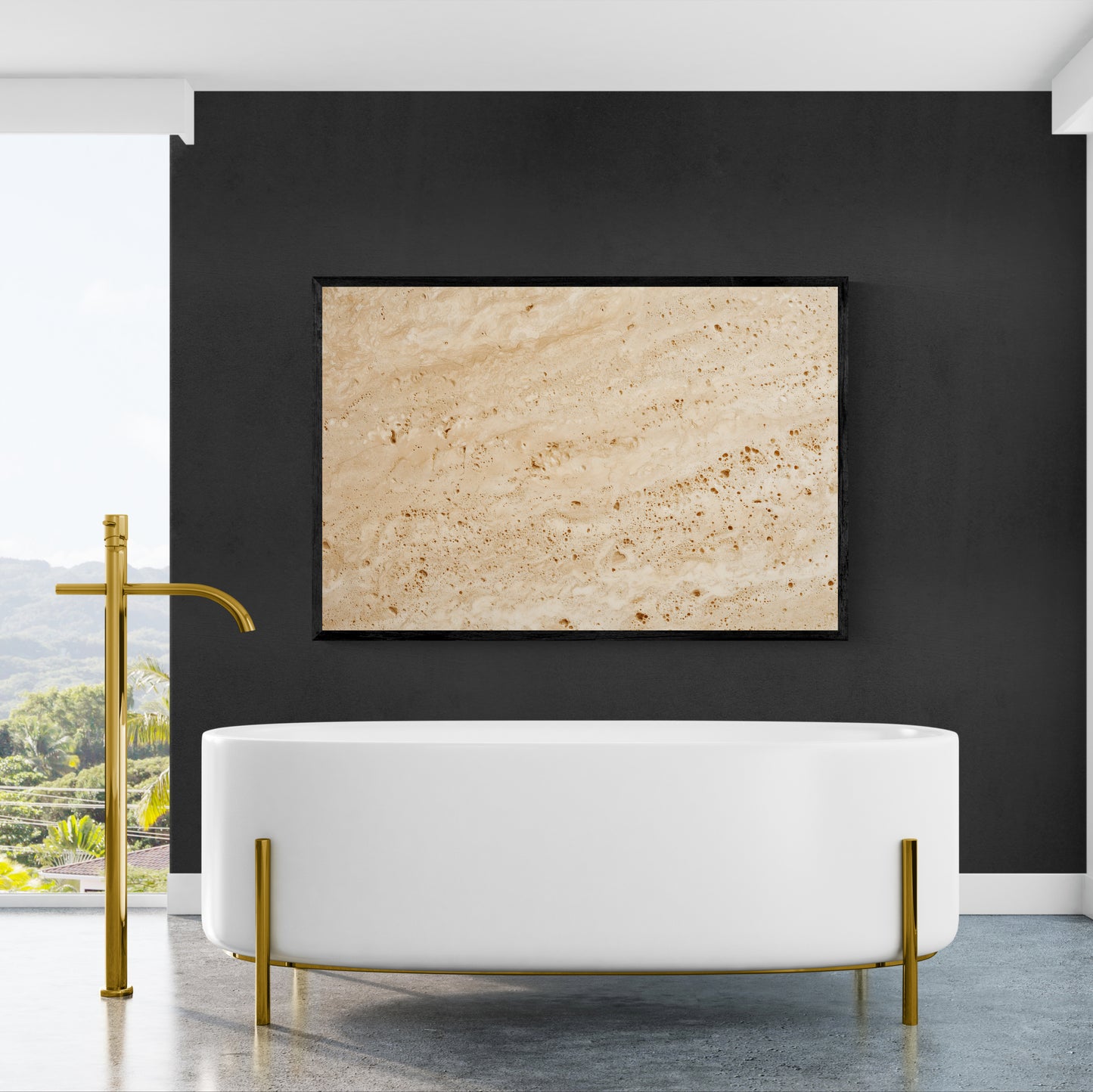Travertine - Textured Silence