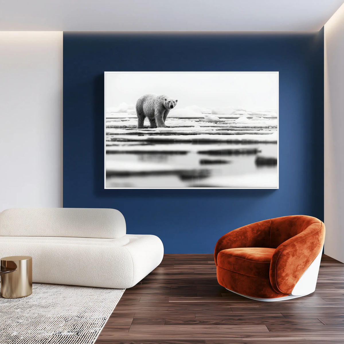 Iced Polar Bear - Wildlife Worlds