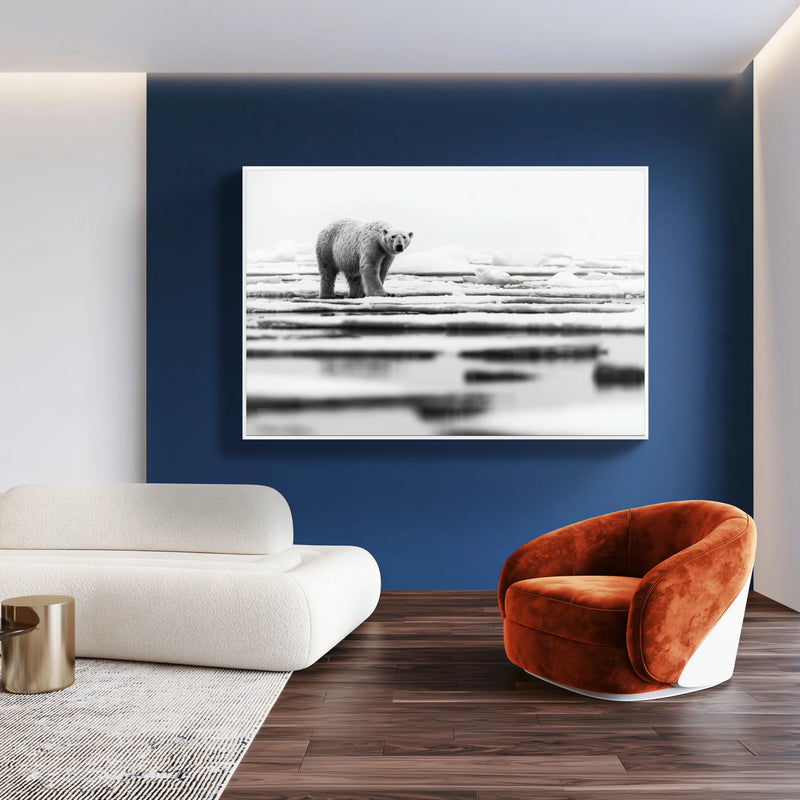 Iced Polar Bear - Wildlife Worlds
