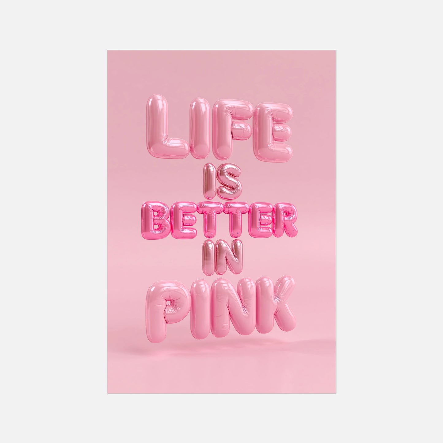 Life Is Better In Pink - Glam & Gloss