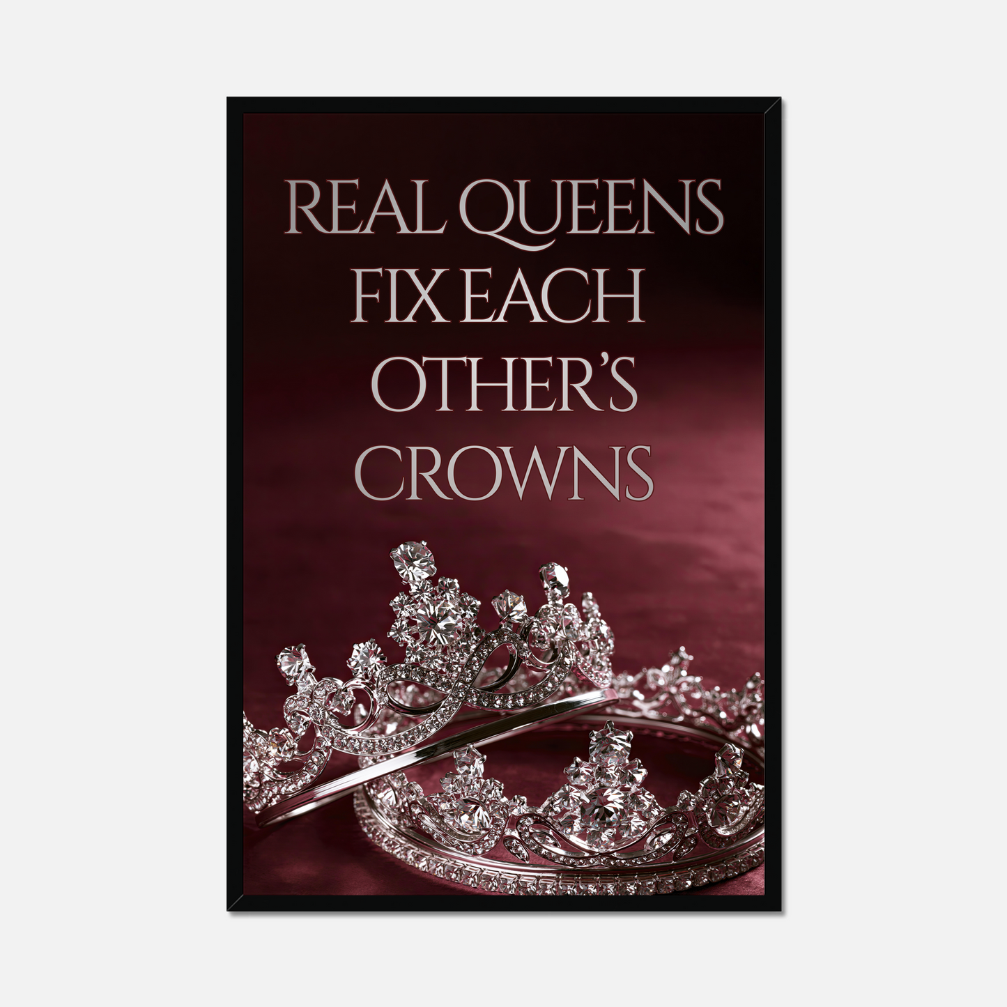 Real Queens Fix Each Other's Crowns - Glam & Gloss
